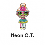 poupee lol fr serie glam glitter 6 Neon Q.T. 150x150 - Glam Glitter, la mini-série des poupées LOL pétillantes !​