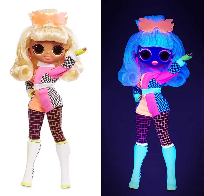 OMG Lights Speedster  Poupee LOL Day And Night - OMG Lights - les grandes poupées LOL Surprise fluorescentes